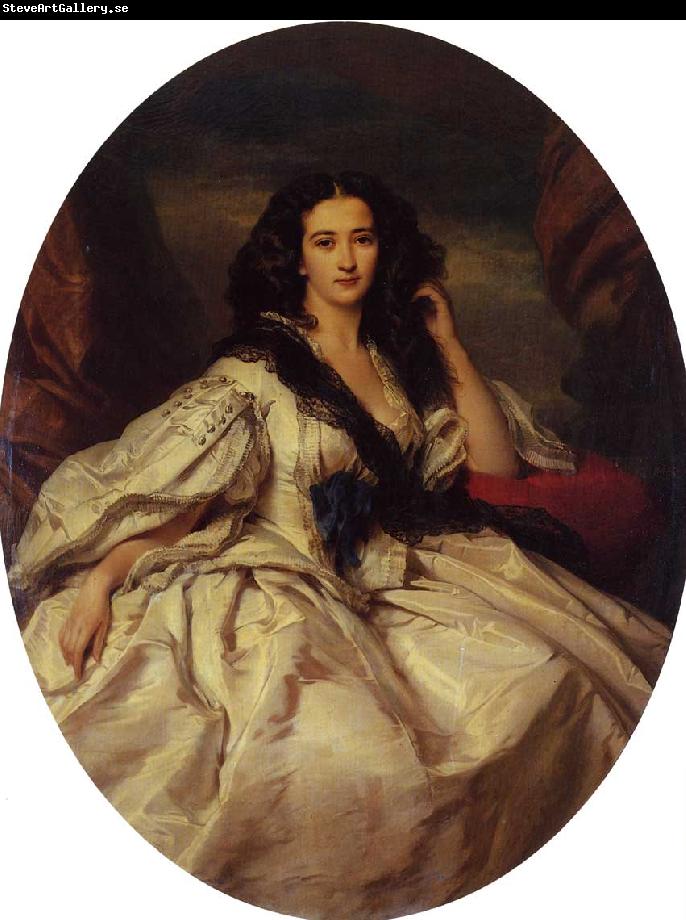 Franz Xaver Winterhalter Wienczyslawa Barczewska, Madame de Jurjewicz